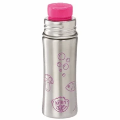 Affenzahn Edelstahl Trinkflasche Eule, Pink