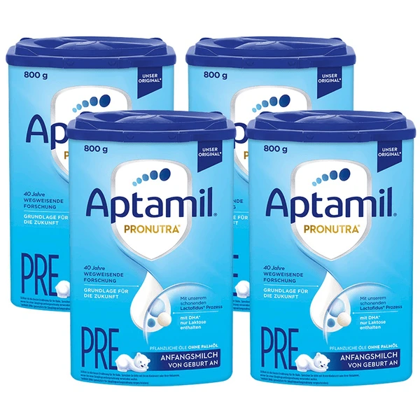 Aptamil Anfangsnahrung Pronutra PRE ADVANCE 4 X 800 G Ab Der Geburt 1 Aptamil Anfangsnahrung Pronutra PRE ADVANCE 4 X 800 G Ab Der Geburt