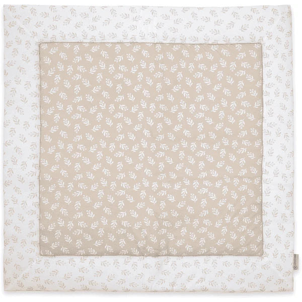 Emma & Noah Krabbeldecke Floral Sand 1 Emma & Noah Krabbeldecke Floral Sand