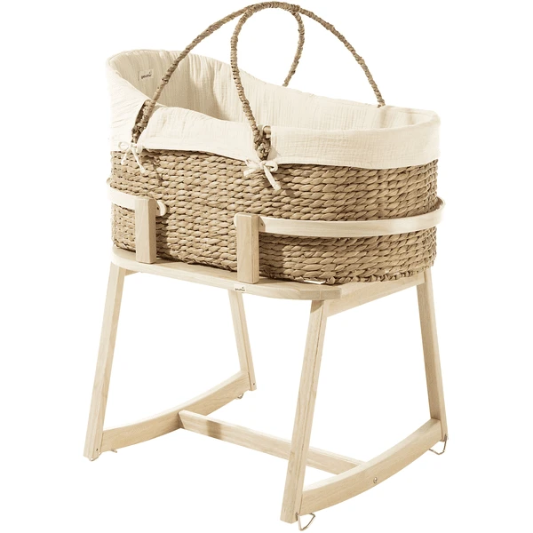 Geuther Moses Basket Set Inkl. Füße Beige 1 Geuther Moses Basket Set Inkl. Füße Beige