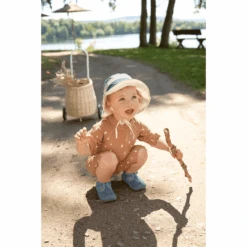 LÄSSIG UV-Schwimmanzug Bricks Karamell -Babymarkt laessig uv schwimmanzug bricks karamell a413240 3