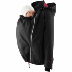 Mamalila Winter-Tragejacke Winterfriend Schwarz -Babymarkt mamalila winter tragejacke winterfriend schwarz a315027 4