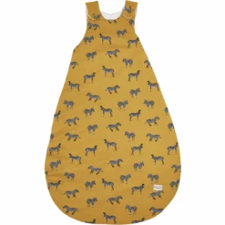 Meyco Schlafsack Jersey 2-tlg Zebra Animal Honey Gold -Babymarkt meyco schlafsack jersey 2 tlg zebra animal honey gold a329464 2