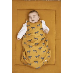 Meyco Schlafsack Jersey 2-tlg Zebra Animal Honey Gold -Babymarkt meyco schlafsack jersey 2 tlg zebra animal honey gold a329464 4