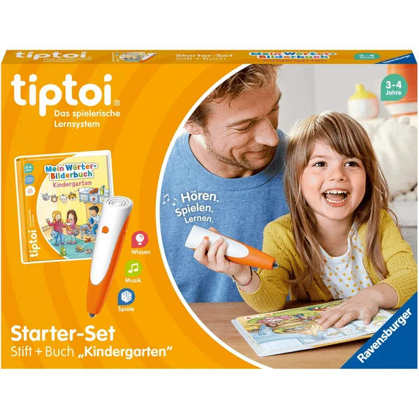 Ravensburger Tiptoi® Starter-Set: Stift Und Wörter-Bilderbuch Kindergarten 1 Ravensburger Tiptoi® Starter-Set: Stift Und Wörter-Bilderbuch Kindergarten