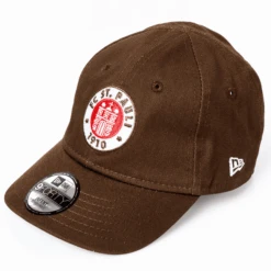 St. Pauli Baby Kappe 9forty Vereinslogo Braun