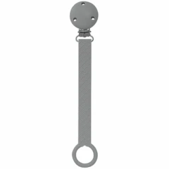 The Cotton Cloud Schnullerkette Scallop Aus Silikon, Graphite