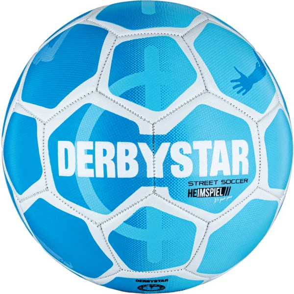XTREM Toys And Sports - Derbystar STREET SOCCER Heimspiel Fußball Gr. 5 Neonblau 1 XTREM Toys And Sports - Derbystar STREET SOCCER Heimspiel Fußball Gr. 5 Neonblau